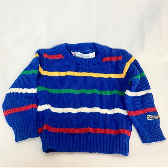 OshKosh B'gosh Other - Vintage OshKosh.B'gosh Striped Acrylic Sweater 3T
